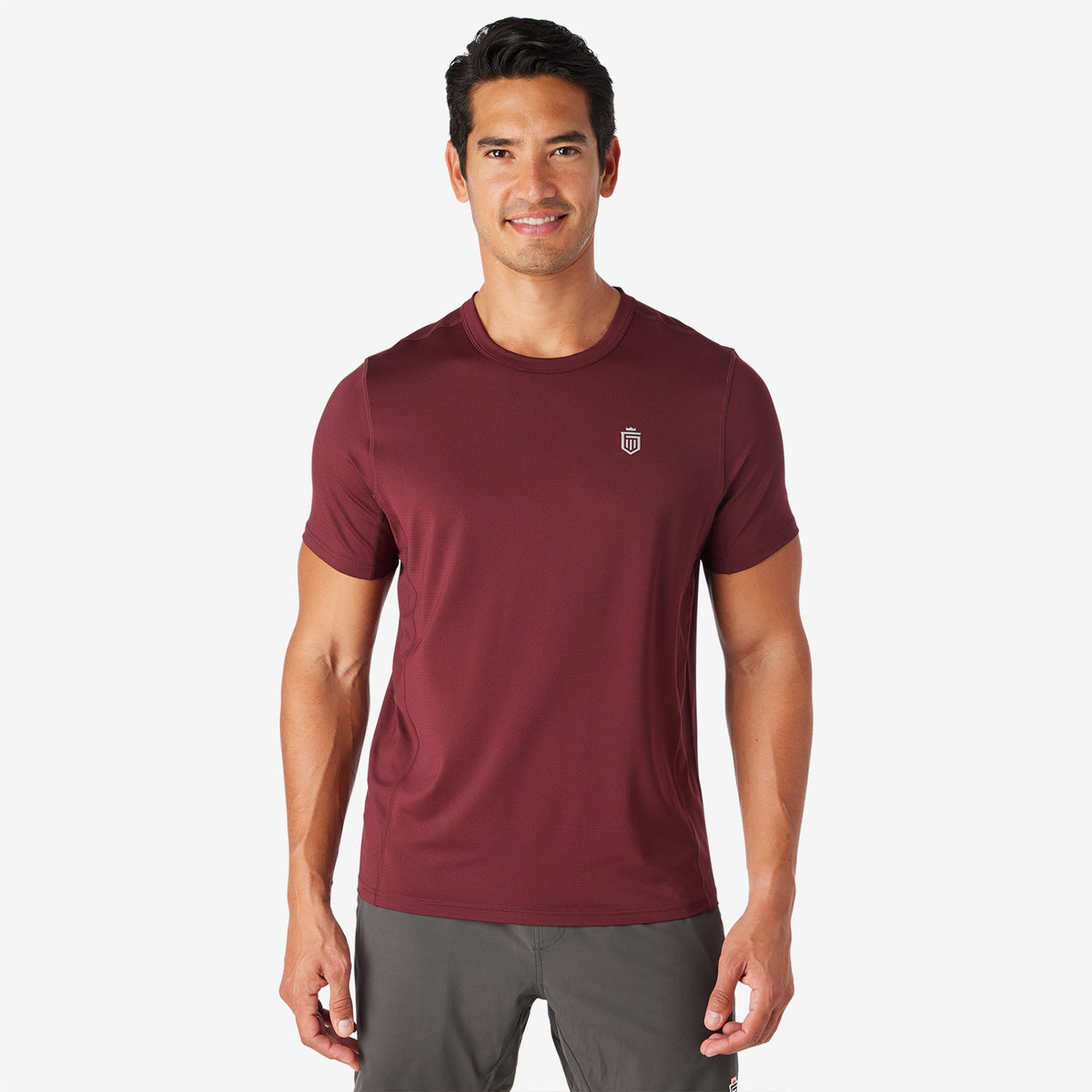 Greatness Wins Men's Performance Training Tee | Port