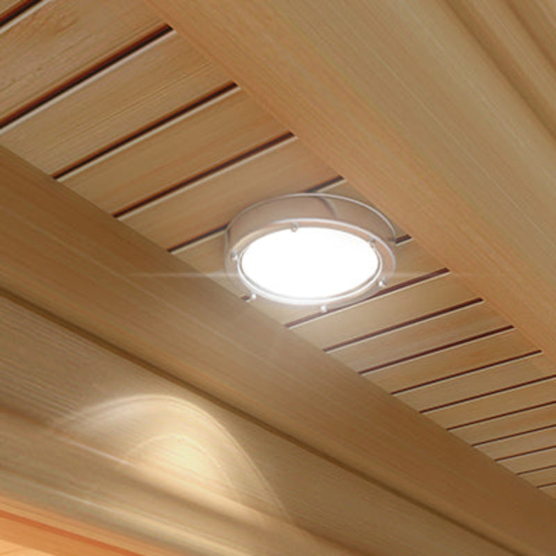 Medical Saunas – Medical 6 Plus Full Spectrum Infrared Sauna, Hemlock Wood, 6-Person Capacity, 12 Heaters, 2250 W