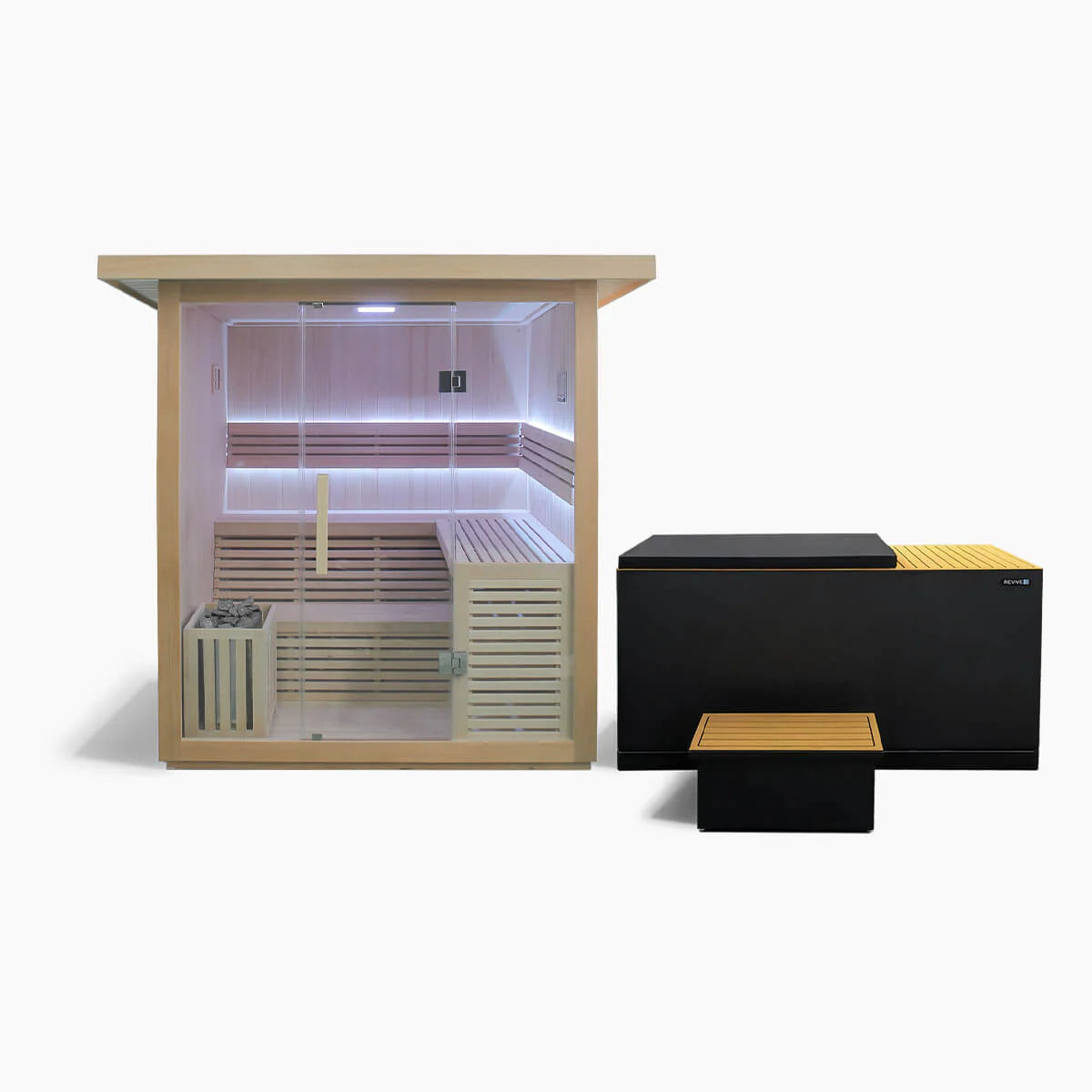 Revive 6-person Traditional Sauna & Luxury Plunge