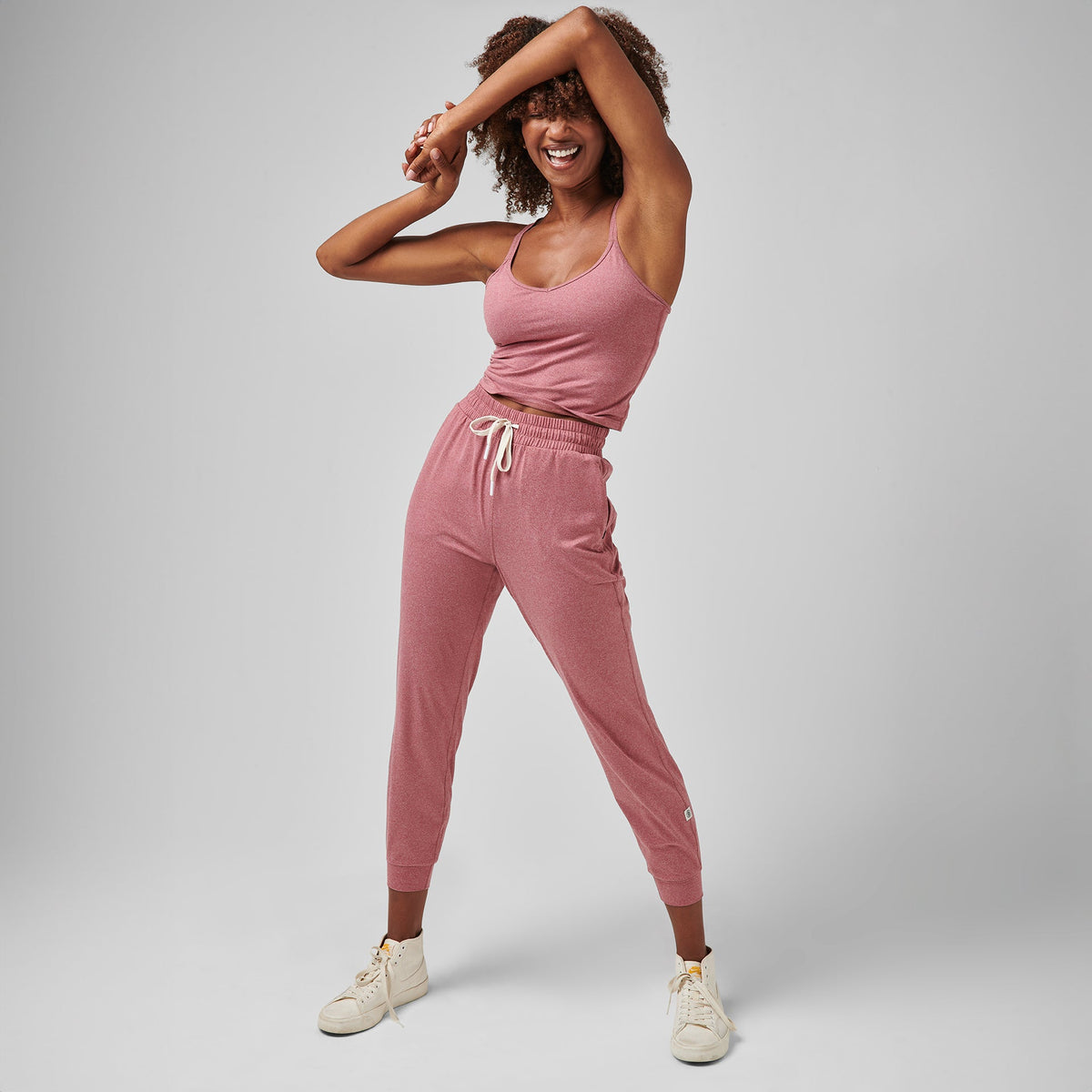 Greatness Wins Women's Slender Jogger | Plum Heather
