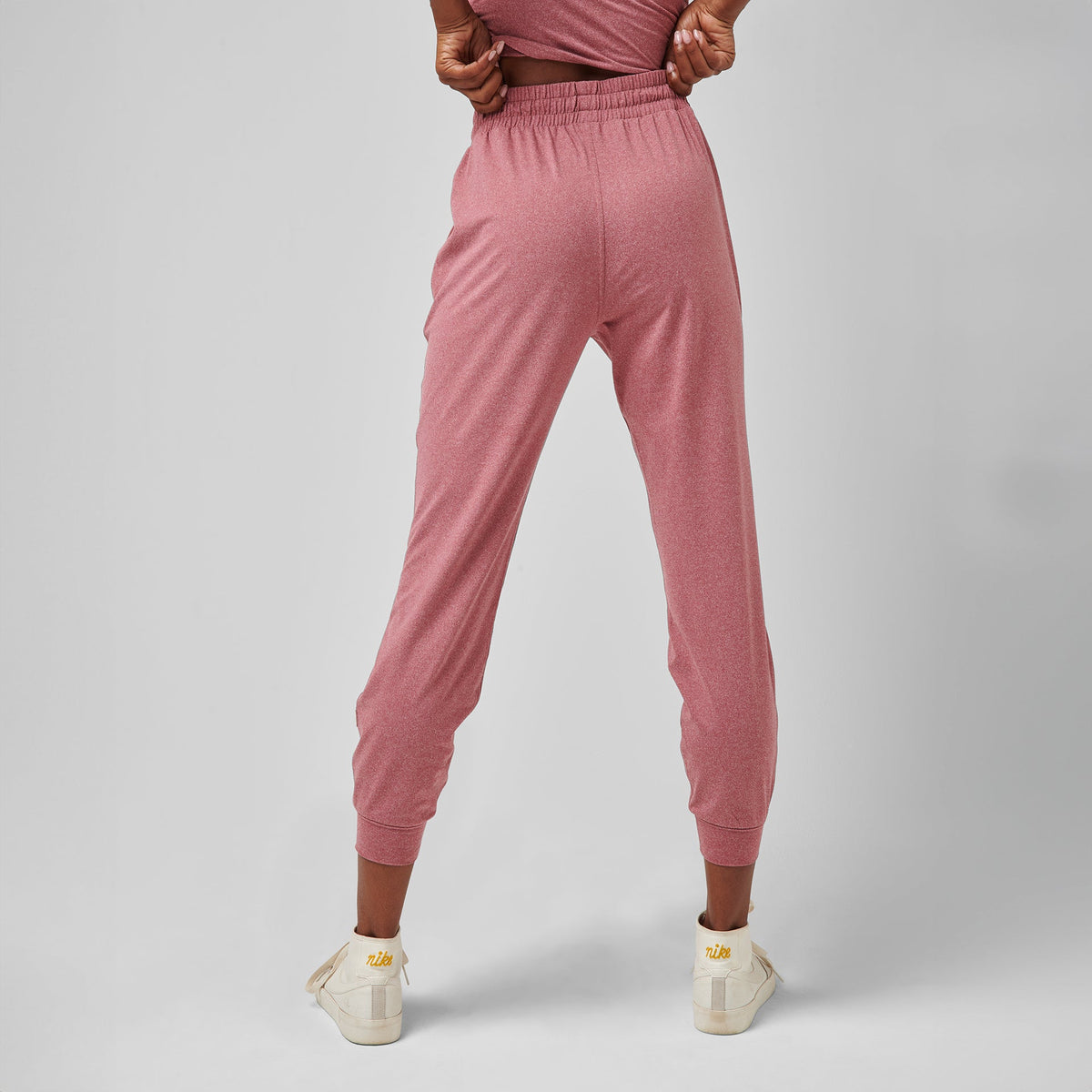 Greatness Wins Women's Slender Jogger | Plum Heather