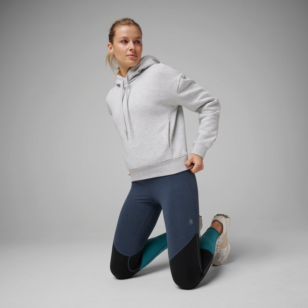 Greatness Wins Women's Sweat Pullover Hoodie | Athletic Gray Heather