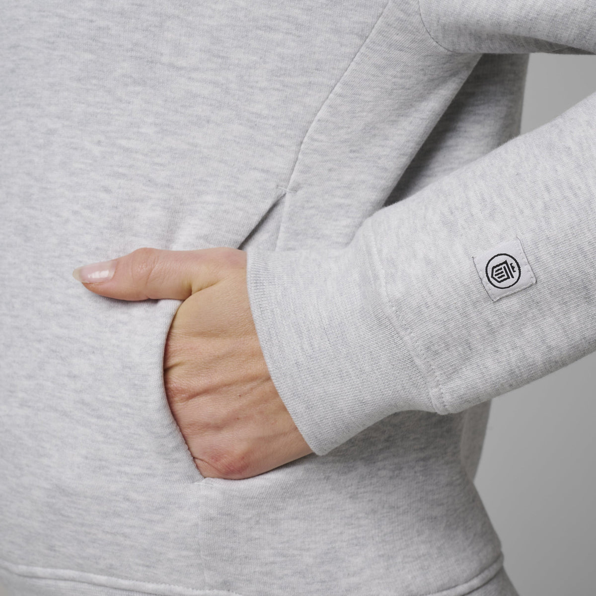 Greatness Wins Women's Sweat Pullover Hoodie | Athletic Gray Heather