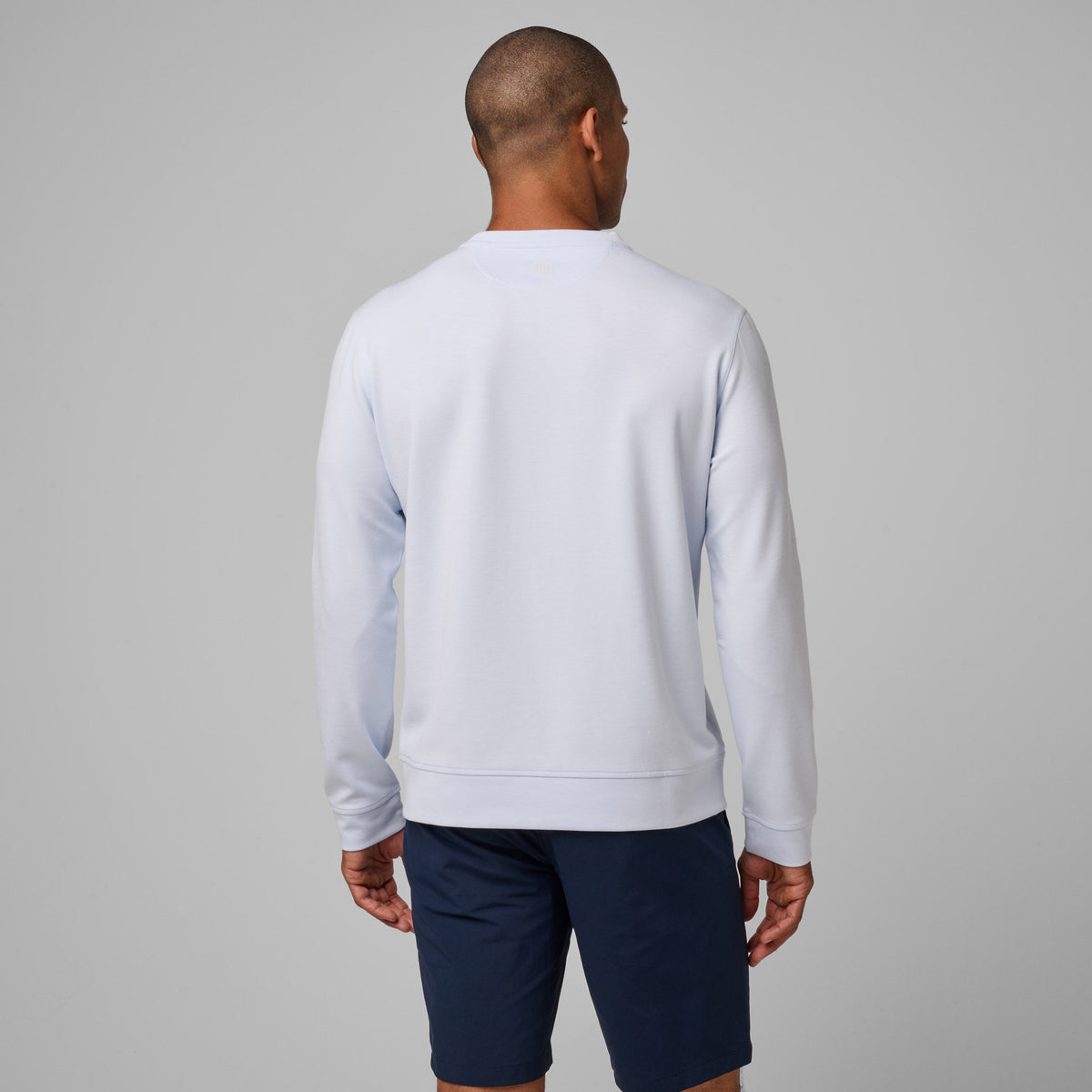 Greatness Wins Men's Trident Crew | Baby Blue