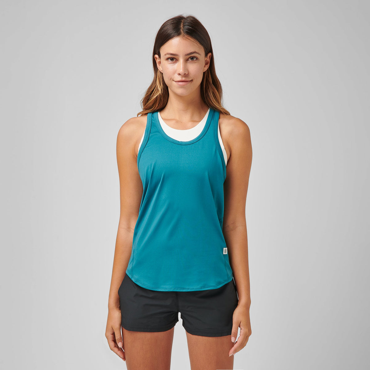 Greatness Wins Women's Core Tech Tank | Rainstorm