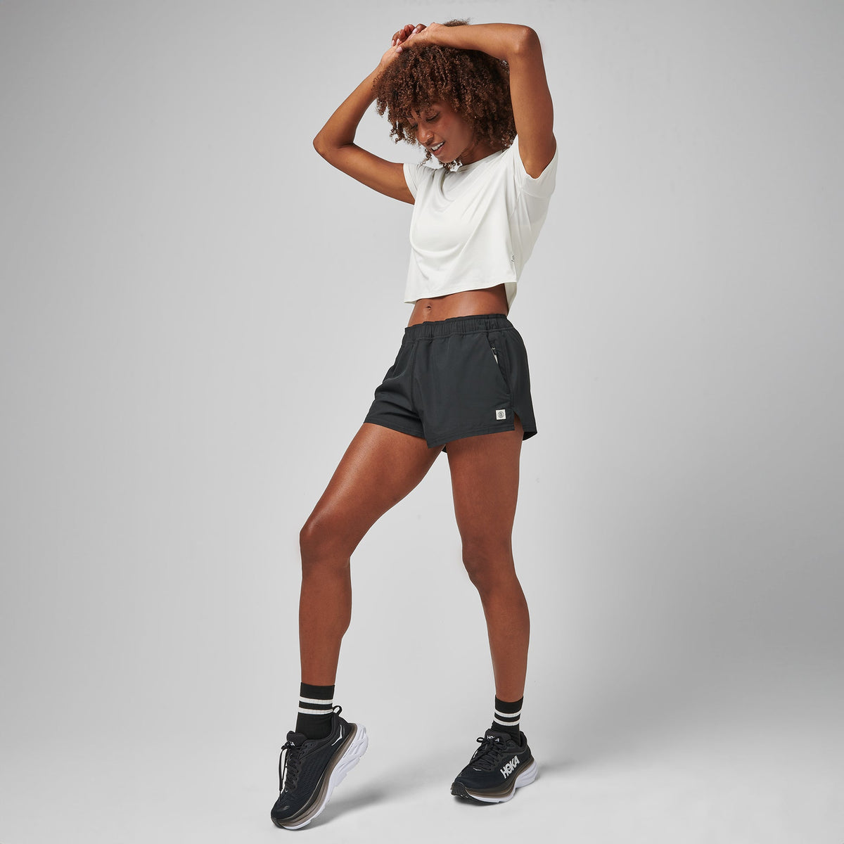 Greatness Wins Women's Core Tech Training Short | Black