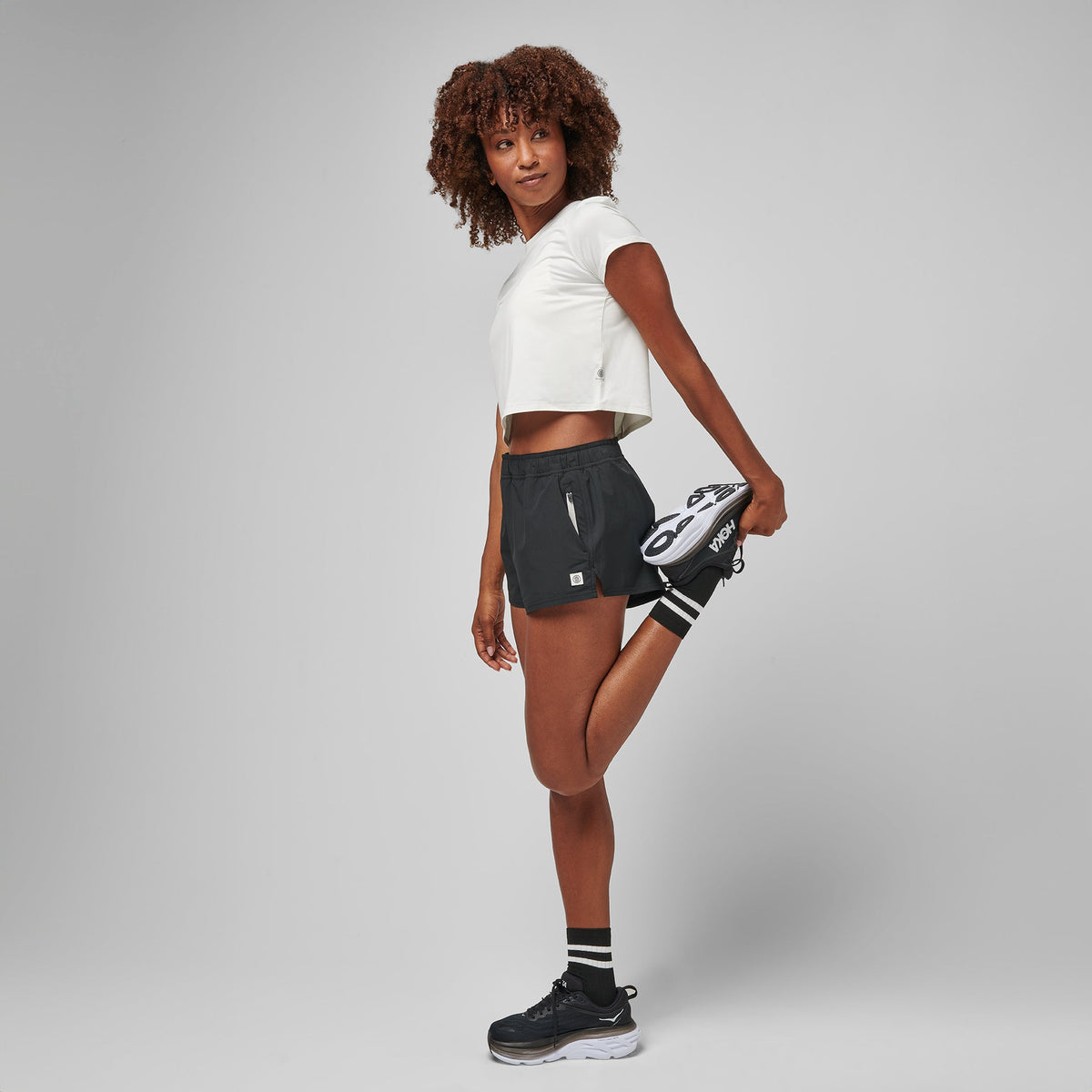 Greatness Wins Women's Core Tech Training Short | Black