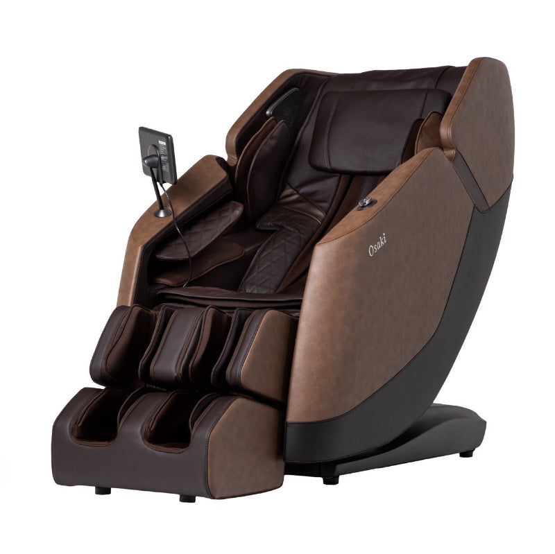Osaki Ziva Compact Massage Chair - 53" SL-Track, Zero Gravity, Touchscreen, Air Compression & Heat